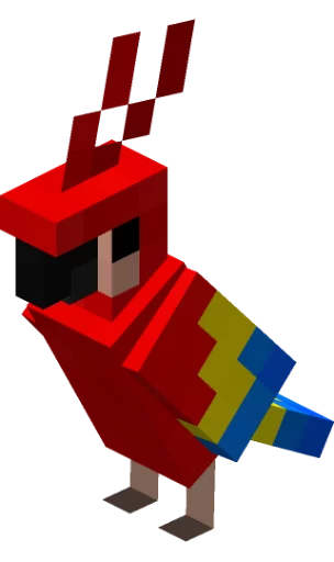 🦜 Стикер «Minecraft Mobs» для Telegram
