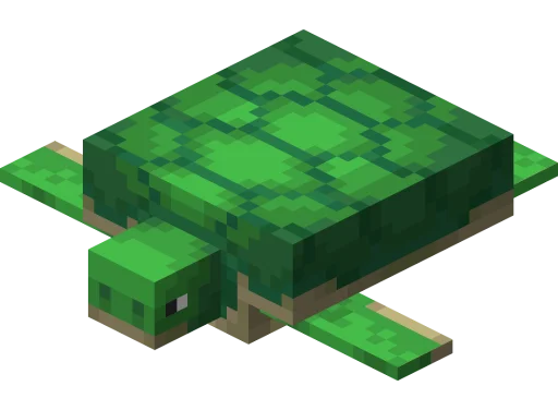 🐢 Стикер «Minecraft Mobs» для Telegram