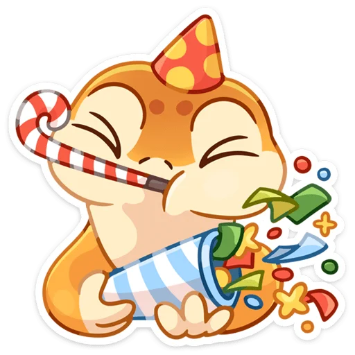 🎉 Стикер «Круассанчик» для Telegram