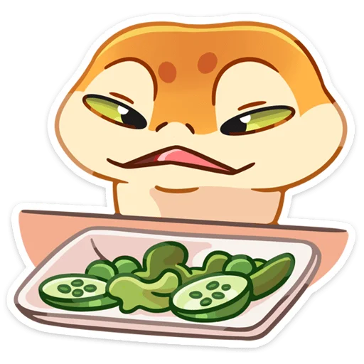 🥒 Стикер «Круассанчик» для Telegram