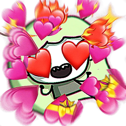 💖 Стикер «кривые ДюДи» для Telegram