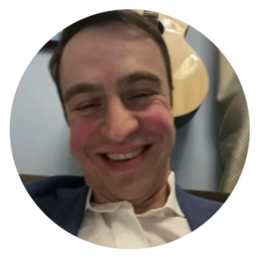 😌 Стикер «круги на полях» для Telegram