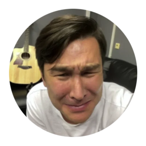 😭 Стикер «круги на полях» для Telegram