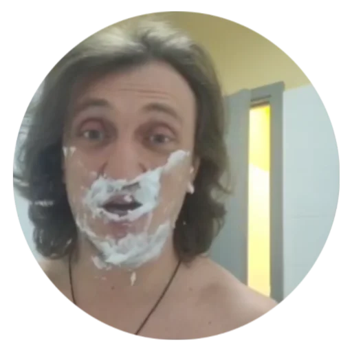😮‍💨 Стикер «круги на полях» для Telegram