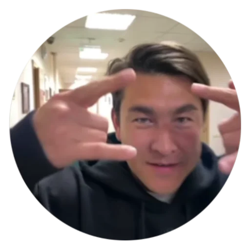 🤘 Стикер «круги на полях» для Telegram