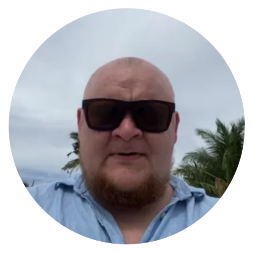 😎 Стикер «круги на полях» для Telegram