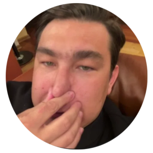 🤭 Стикер «круги на полях» для Telegram
