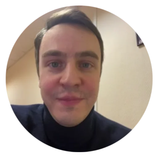 🙂 Стикер «круги на полях» для Telegram