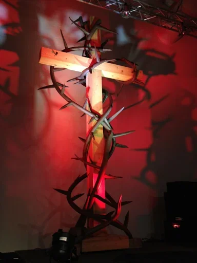 ❤ Стикер «Cross Jesus» для Telegram