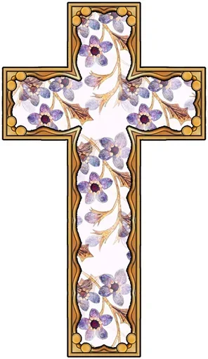 ❤ Стикер «Cross Jesus» для Telegram