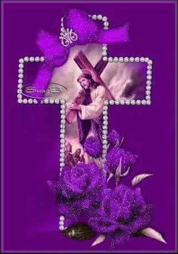 ❤ Стикер «Cross Jesus» для Telegram