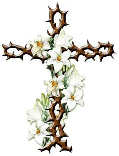 ❤ Стикер «Cross Jesus» для Telegram