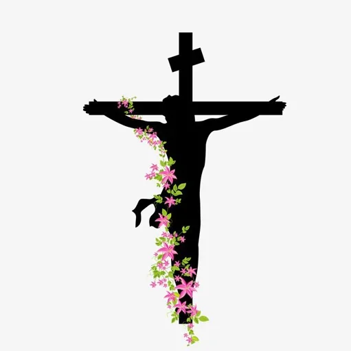 ❤ Стикер «Cross Jesus» для Telegram