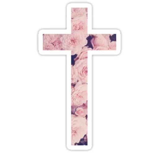 ❤ Стикер «Cross Jesus» для Telegram