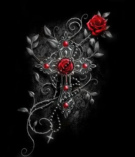 ❤ Стикер «Cross Jesus» для Telegram