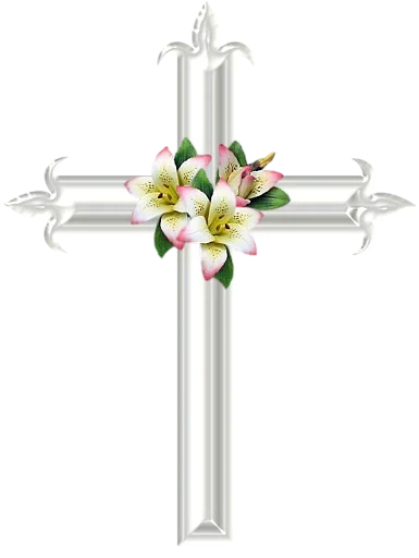 ❤ Стикер «Cross Jesus» для Telegram