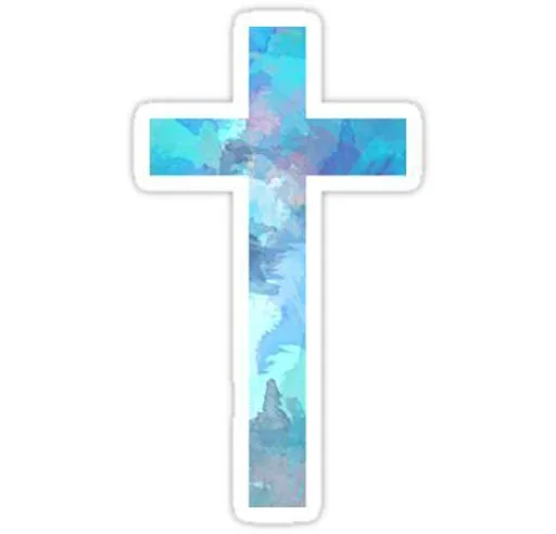 ❤ Стикер «Cross Jesus» для Telegram
