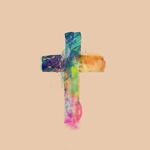 ❤ Стикер «Cross Jesus» для Telegram