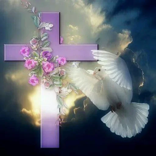 ❤ Стикер «Cross Jesus» для Telegram