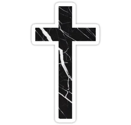 ❤ Стикер «Cross Jesus» для Telegram