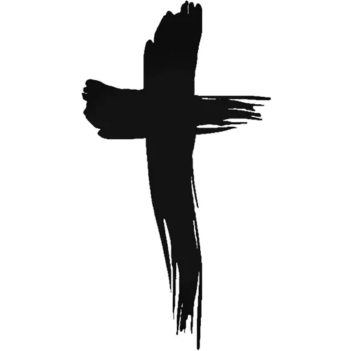 ❤ Стикер «Cross Jesus» для Telegram