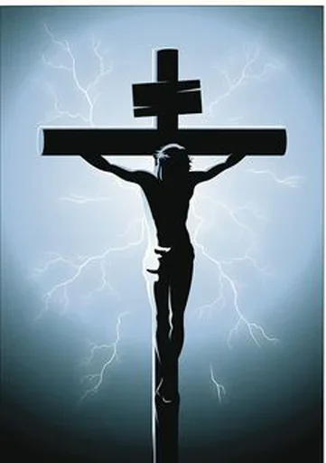 ❤ Стикер «Cross Jesus» для Telegram