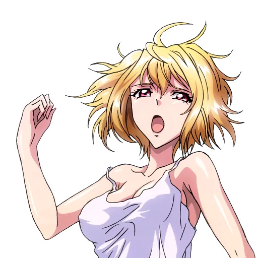 😮 Стикер «Cross Ange» для Telegram