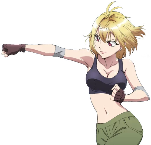 👊 Стикер «Cross Ange» для Telegram