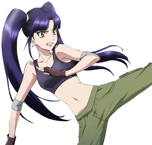 👊 Стикер «Cross Ange» для Telegram