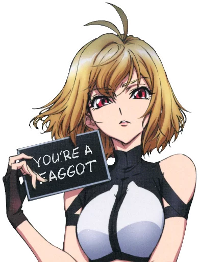👨 Стикер «Cross Ange» для Telegram