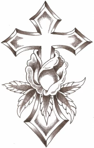 📿 Стикер «Cross» для Telegram