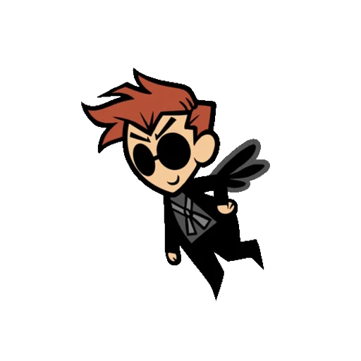 👼 Стикер «Crowley» для Telegram