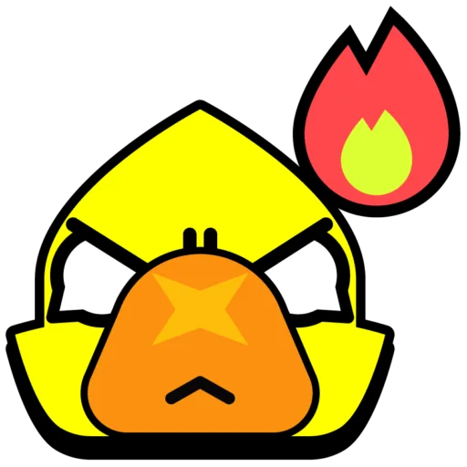 😡 Стикер «Crow Pins» для Telegram