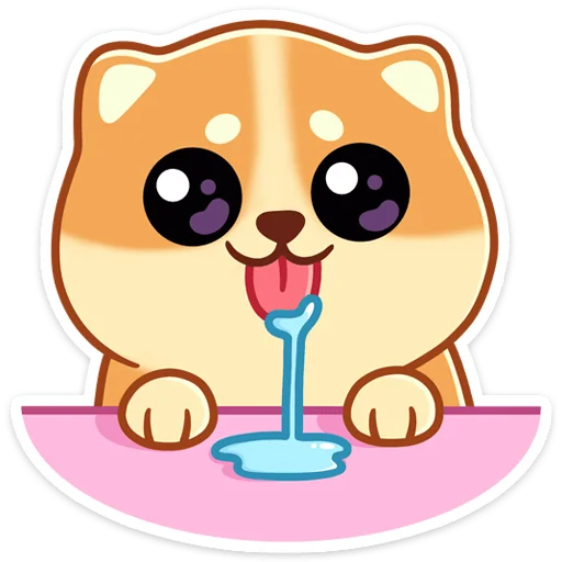 ⭐ Стикер «Мякиш» для Telegram