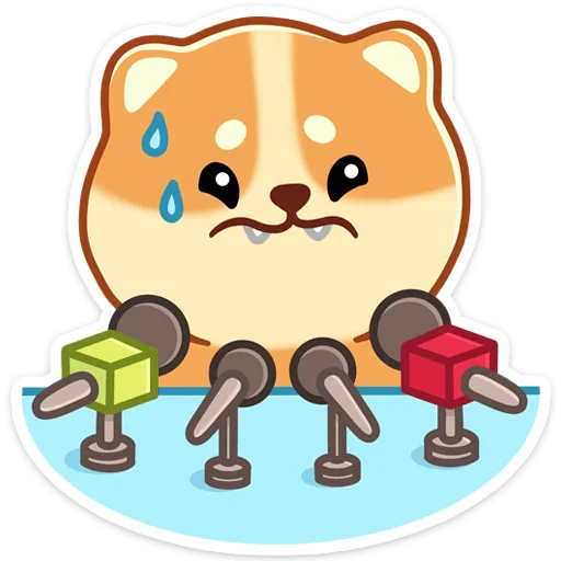 ⭐ Стикер «Мякиш» для Telegram