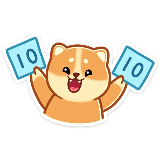 ⭐ Стикер «Мякиш» для Telegram