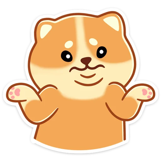 ⭐ Стикер «Мякиш» для Telegram