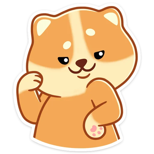 ⭐ Стикер «Мякиш» для Telegram