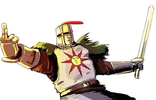 🖕 Стикер «Crusader onee chan» для Telegram