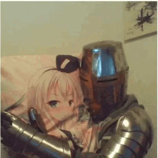 😌 Стикер «Crusader onee chan» для Telegram