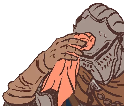 😓 Стикер «Crusader onee chan» для Telegram