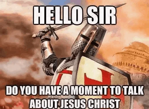 ⚔ Стикер «Crusader onee chan» для Telegram