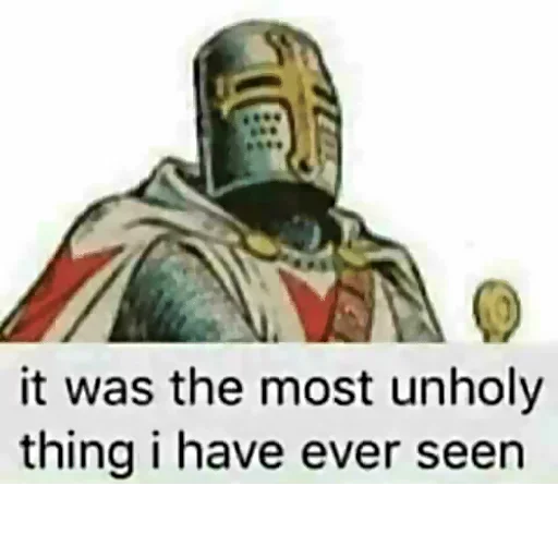 ✝️ Стикер «Crusader onee chan» для Telegram