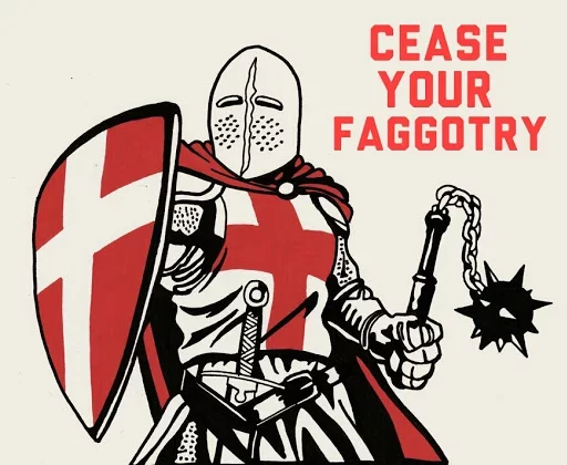 😡 Стикер «Crusader onee chan» для Telegram
