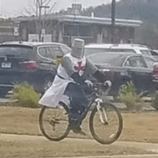 🚵‍♂️ Стикер «Crusader onee chan» для Telegram