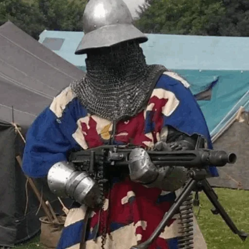 🔫 Стикер «Crusader onee chan» для Telegram