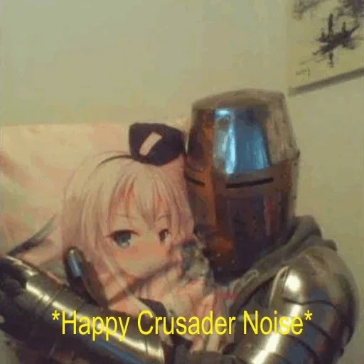 🥰 Стикер «Crusader onee chan» для Telegram
