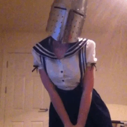 😊 Стикер «Crusader onee chan» для Telegram