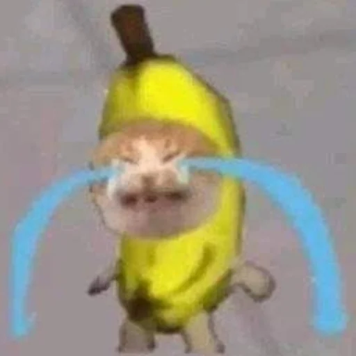 😭 Стикер «banana cat» для Telegram