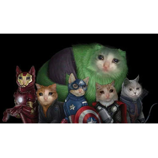 😭 Стикер «Crying Cat Deluxe Evolution» для Telegram
